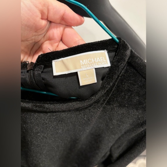 Michael Kors Velvet Dress Size L - Picture 2 of 3